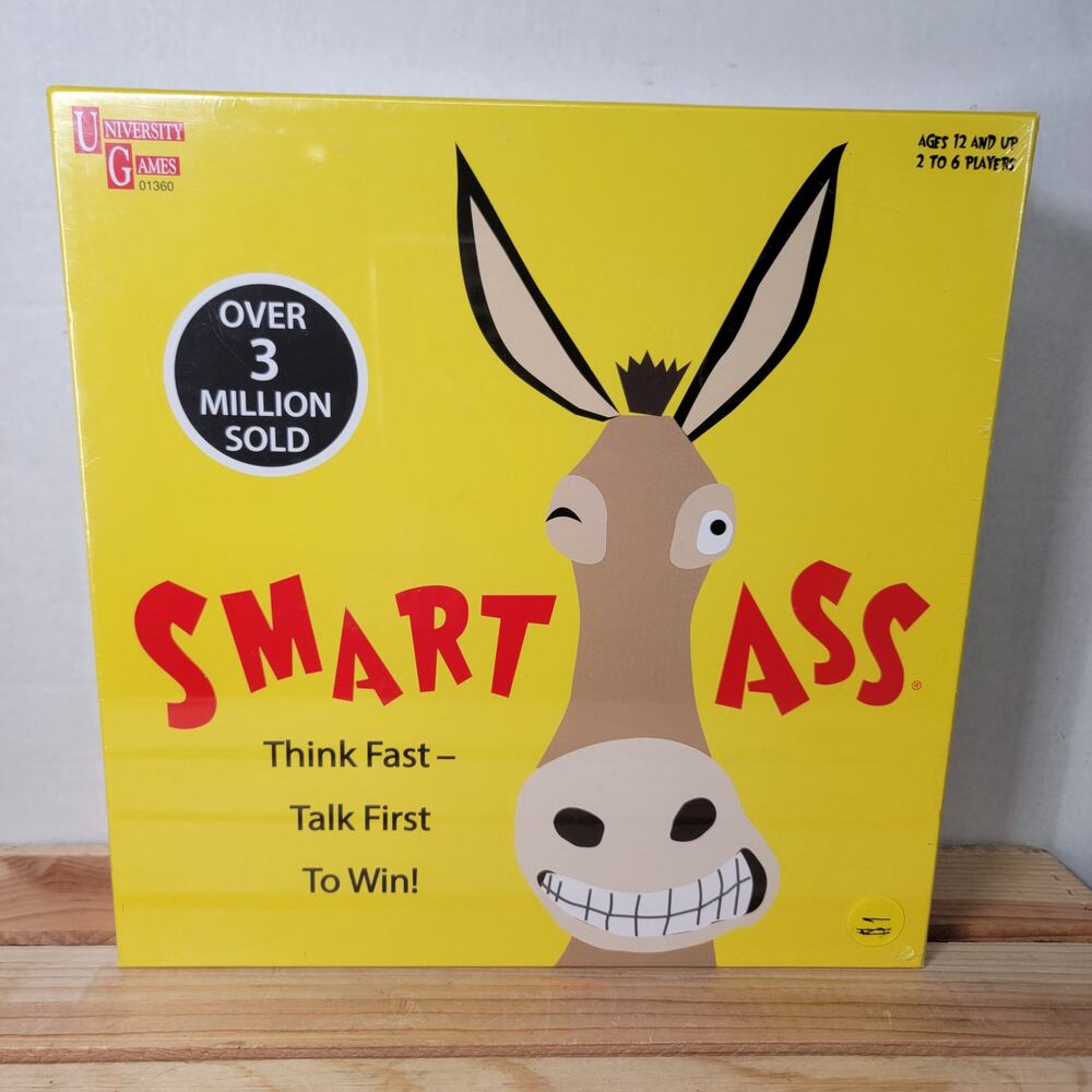 Smart Ass Board Game - NEW / SEALED